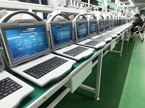 從中國(guó)工廠(chǎng)到世界醫(yī)院｜品源醫(yī)療30臺(tái)便攜式超聲骨密度儀跨洋啟航